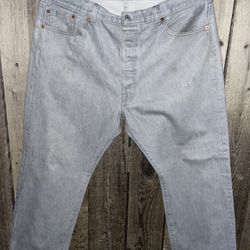 Grey Levi 501’s (42W 30L) 