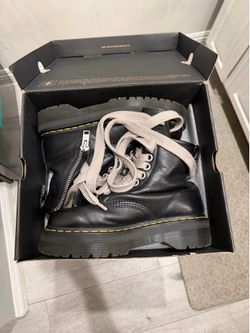 Rick Owens x Dr. Marten 1460 Quad Platform Boots