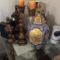 Home Decor/Pillar candle Holder/ Vase/