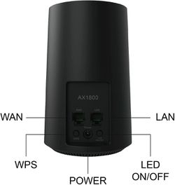 AX1800 Smart WiFi 6 Router Dual Band Wireless Router, MU-MIMO Super Fast Wireless Router Thumbnail