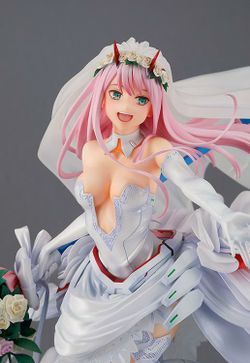 Darling in the Franxx Zero Two Anime Figure with Memorial Board