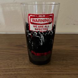 The Walking Dead - "We're All Infected" Drinking Glass 12 Oz. 2013