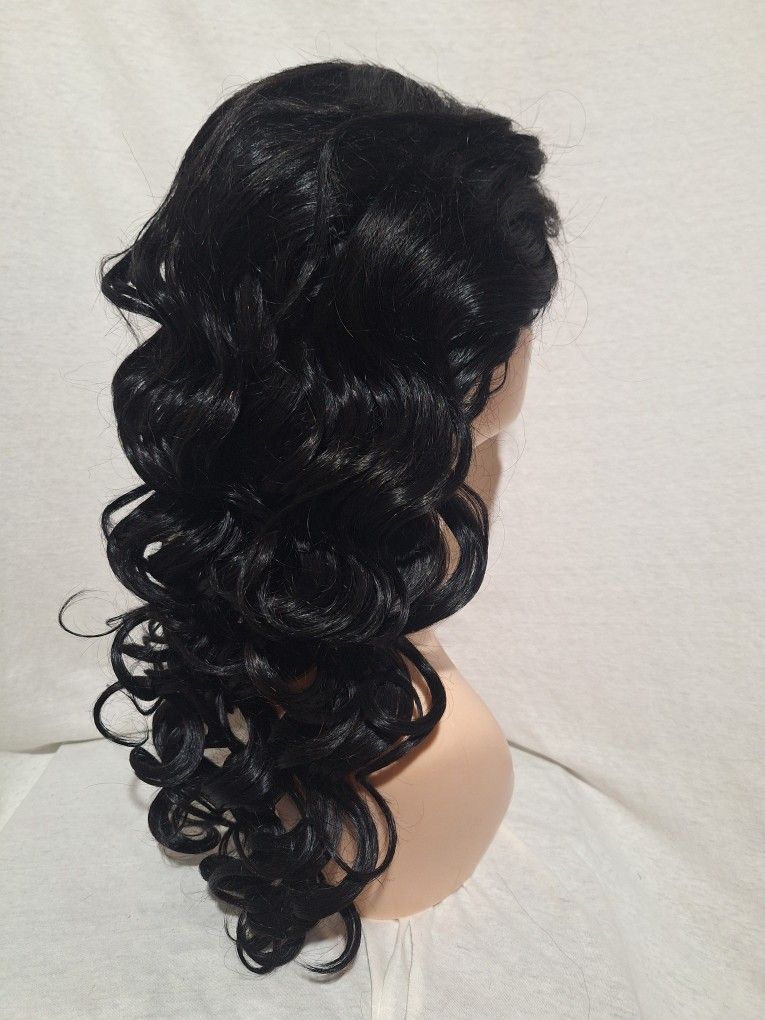 100 Percent Pure Human Hair Lace Front Wig