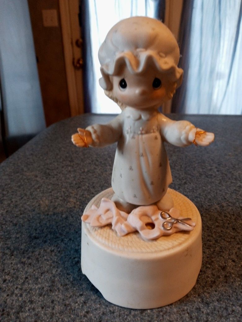 Precious Moments Figurine. Musical