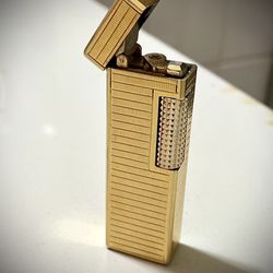 Gold Plated PRINCE Vintage Butane Lighter