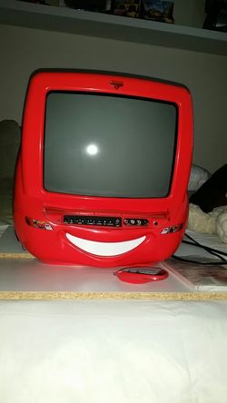 Disney Cars Lightning Mcqueen Tv With Dvd Player For Sale In Victorville Ca Offerup
