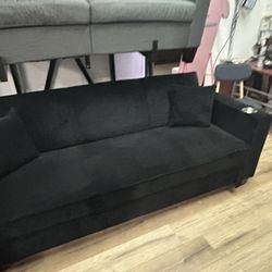 Convertible Sofa Bed With Storage/ Financing Available 