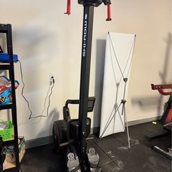 Ski row machine