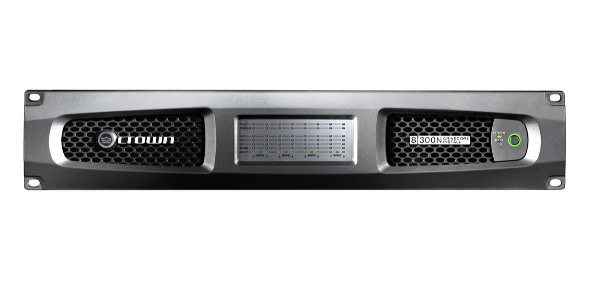 Crown DCI8300N 8 channel power amplifier + network + Blu-Link BRAND NEW