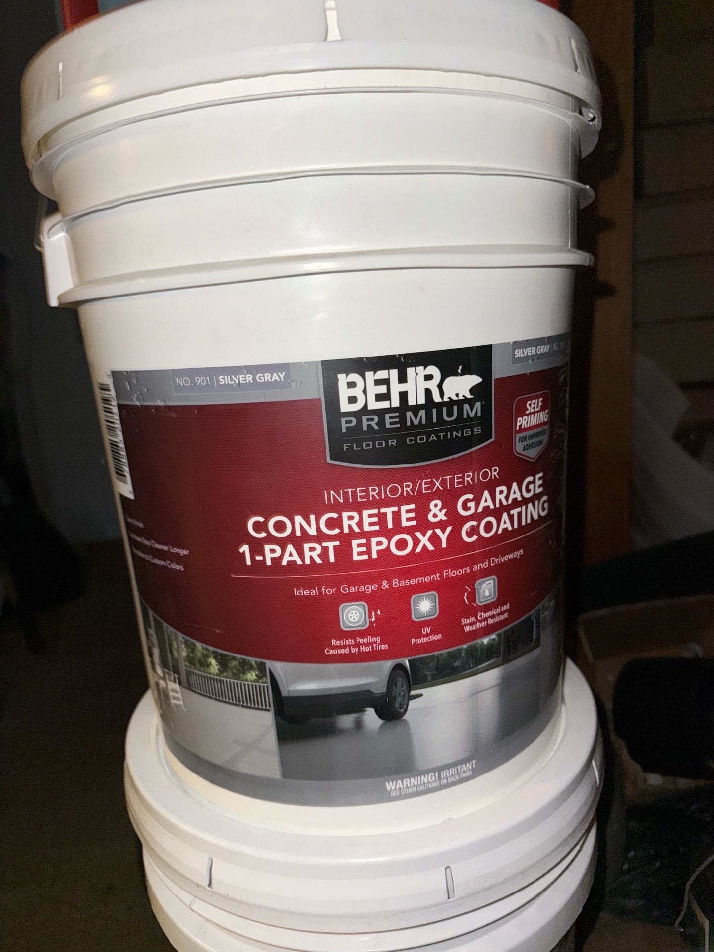 Behr concrete and garage floor paint with one part epoxy for Sale in ...