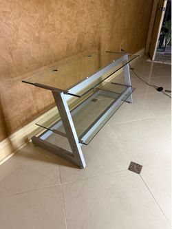Entertainment Glass Table