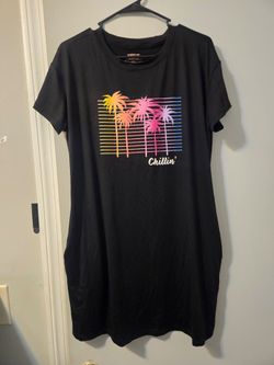 JOYSPUN Palm Tree "Chillin" with Pockets