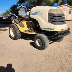 Garden Tractor With Weed Maintainer 