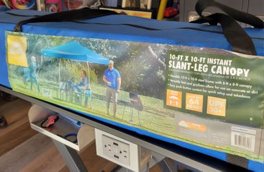 Ozark Trail 10x10 Instant Slant-Leg Canopy