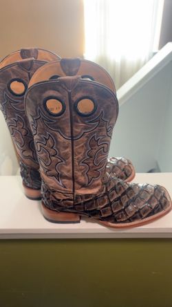 Cody james Pirarucu exotic boots