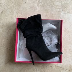 New Black Booties