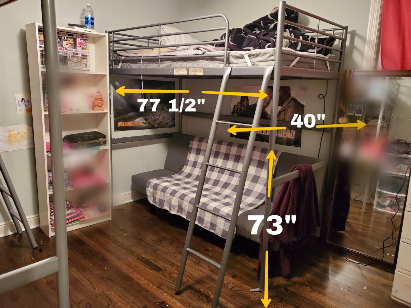 Ikea loft bed frame