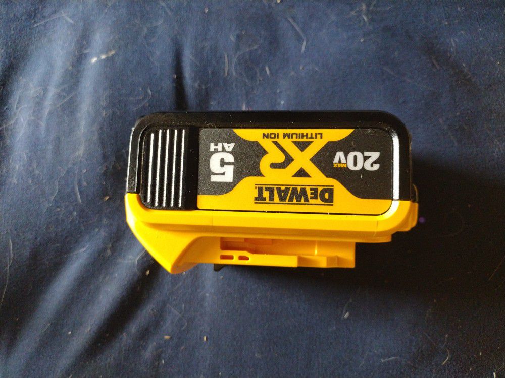 DeWalt XR Series 5ah Lithium Ion Batteries