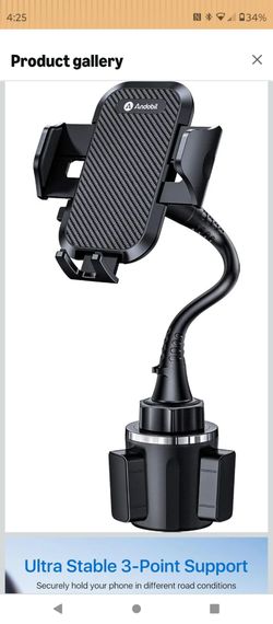 Andobil Adjustable Car Cup Holder Phone Mount