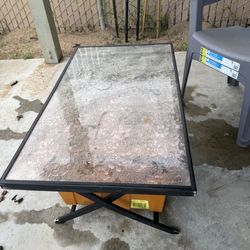 10 glass top coffee table