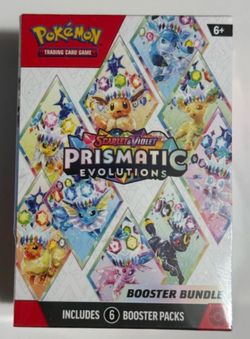 Pokémon Prismatic Evolutions Booster Bundle Factory Sealed 🔥🔥