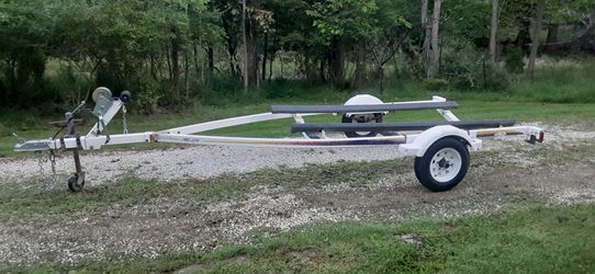 Jetski trailer, small boat trailer