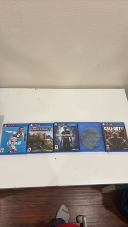 PLAYSTATION GAMES, ALL FOR 20 or you can offer per game, all games work well and are tested