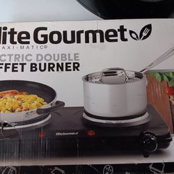 Electric Double Buffet Burner