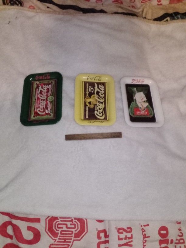Coca Cola Rolling Trays