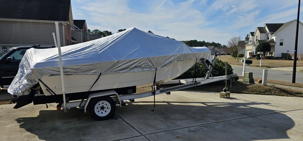 1998 Sea pro 17 foot boat
