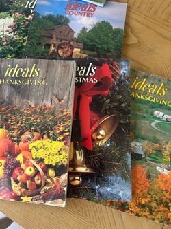 Vintage Ideals magazines