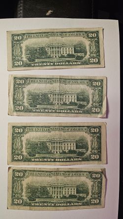 1950 $20 bills errors