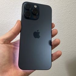 Apple iPhone 15 Pro Max Unlock No Sim Restrictions 512gb Blue Color Great Condition