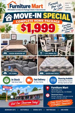 🏠 MOVE-IN SPECIAL — COMPLETE HOME PACKAGE $1,999!