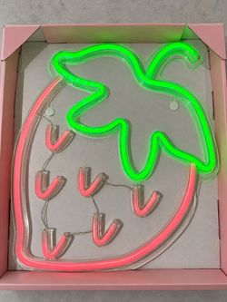 Brand New Strawberry Neon Wall Light