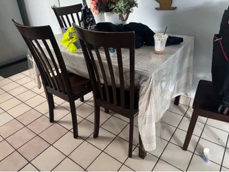 Kitchen table and chairs