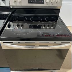 Stove Electric GLASSTOP stainless steel Frigidaire 