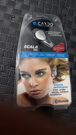 Cardo Scala 500 Bluetooth Headset – New Sealed in Package