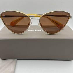 Polaroid PALLADIUM YELLOW WOMAN Sunglasses PLD 6071/S/X KU2HE 56/17. 140 2 New in great condition