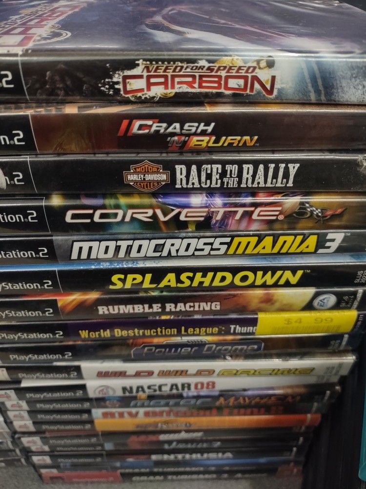 PS2 GAMES! $10 EACH OR 3 FOR $25