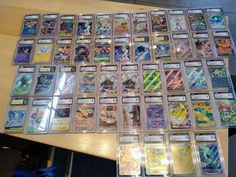 Pokemon slabs CGC Pristine Gem  graded cards