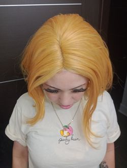 Yellowest Blonde Hair Wig 