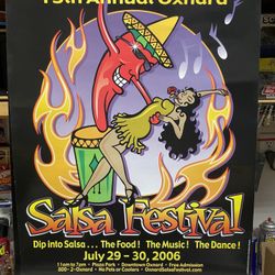 13th  Annual Oxnard Salsa Festival Poster