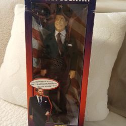 RONALD REAGAN DOLL ( TALKING) FACTORY SEALED, Never OPENED!  Now, $30.00 WORKS !!