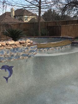 Pool remodeling