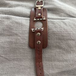 Custom Made Apple Watch Leather Band