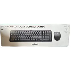 Logitech Bluetooth Compact Keyboard & Mouse Combo – New, in Box