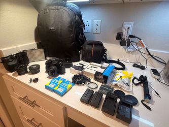 Panasonic Lumix G7 4K Mirrorless Camera + 14–42mm Lens + HUGE Complete Creator Kit — $425