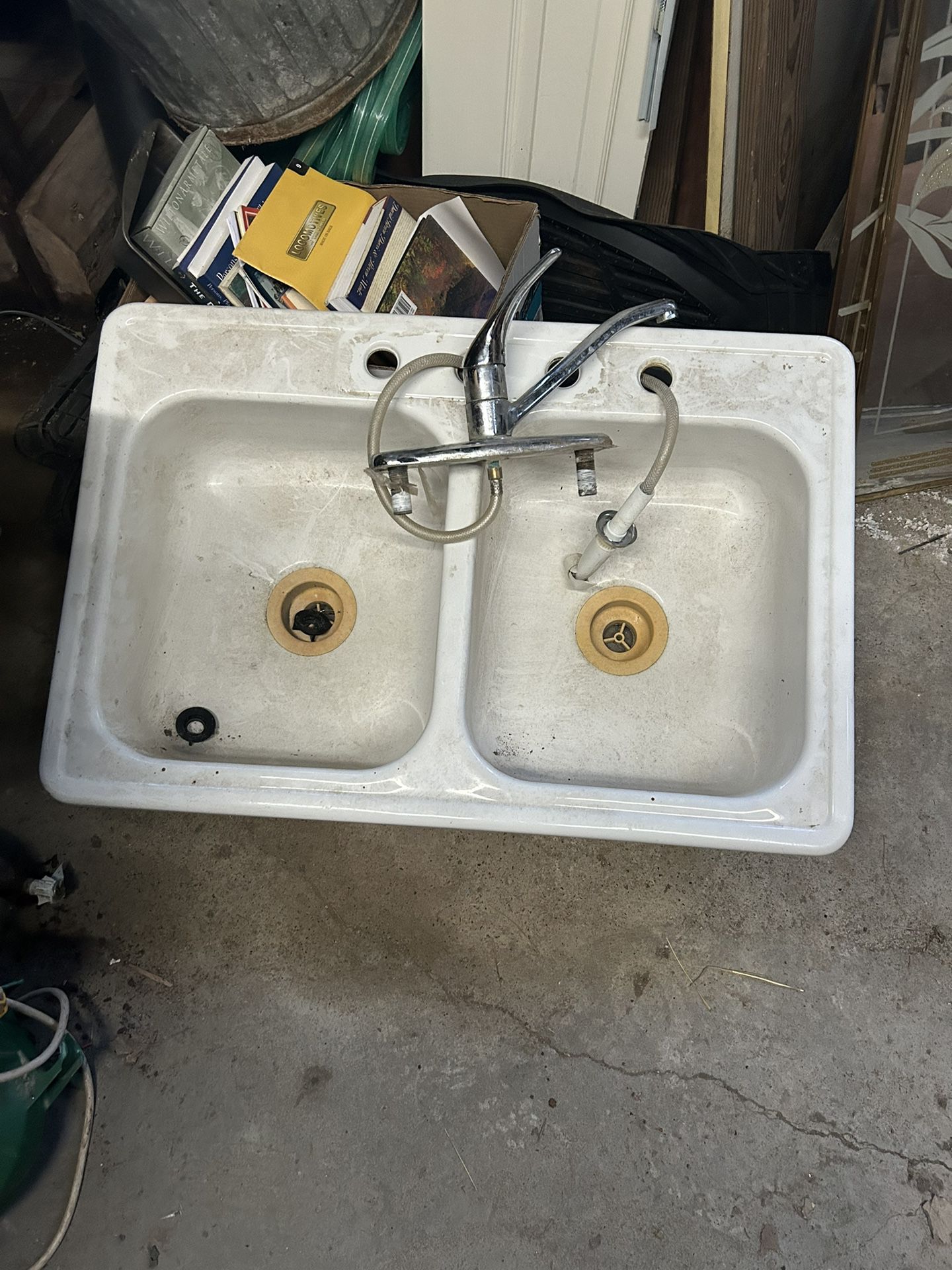 Fiberglass Mold Double Sink 