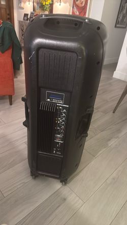 Speaker - AudioPipe PA speaker - Approximately 43 inches tall